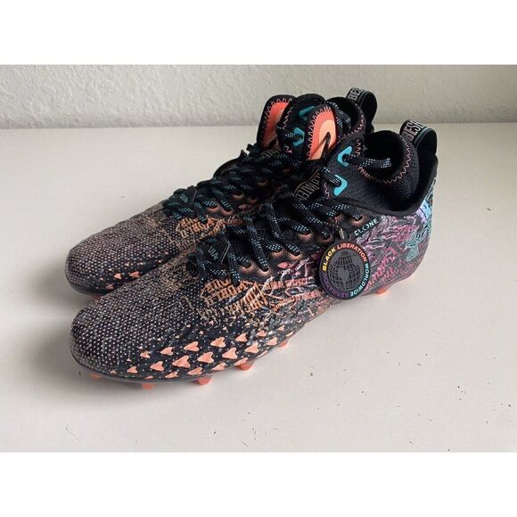 Under Armour UA Spotlight Clone MC LE SC Football Cleats 3026337-001 Men’s Sz 11 - Picture 8 of 11